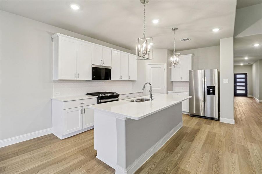 Photo is not of the actual home, but is an inspirational photo of builder’s model home and may depict options, furnishings, and/or decorator features that are not included.