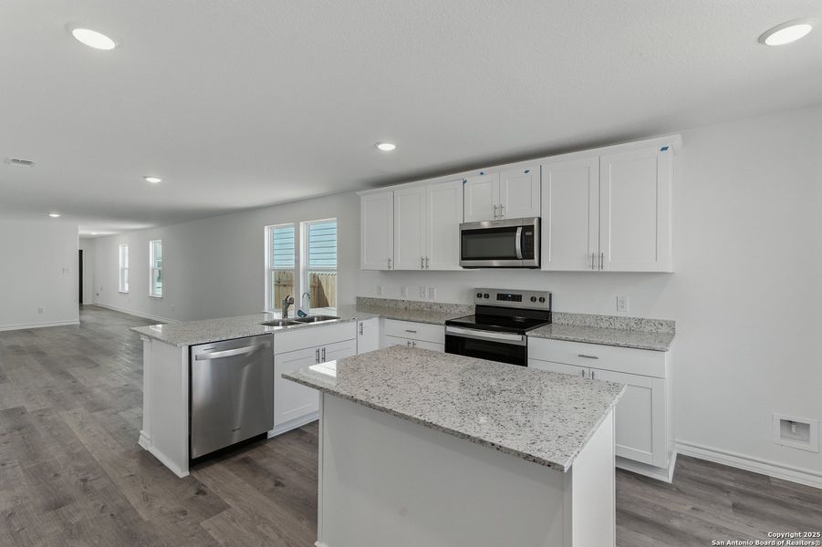Furnished interior view inside a new home in The Overlook at Creekside, New Braunfels (Image 5).
