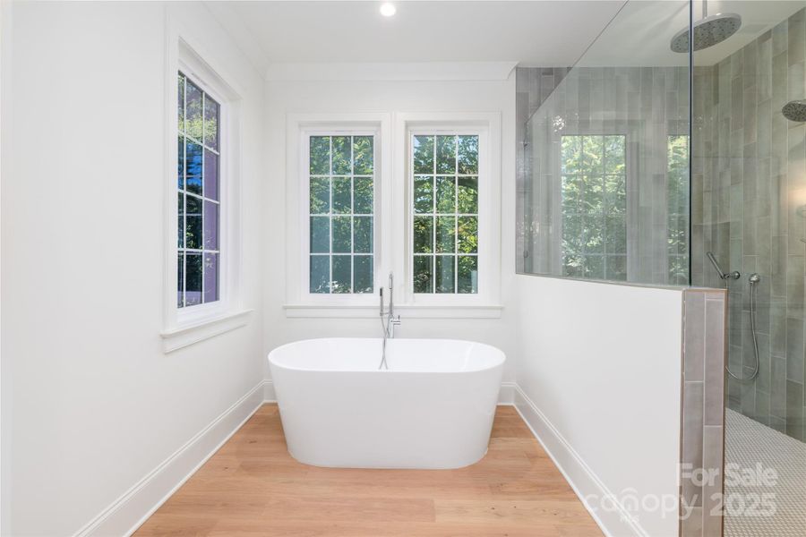 Furnished interior view inside a new home in , Charlotte (Image 13).