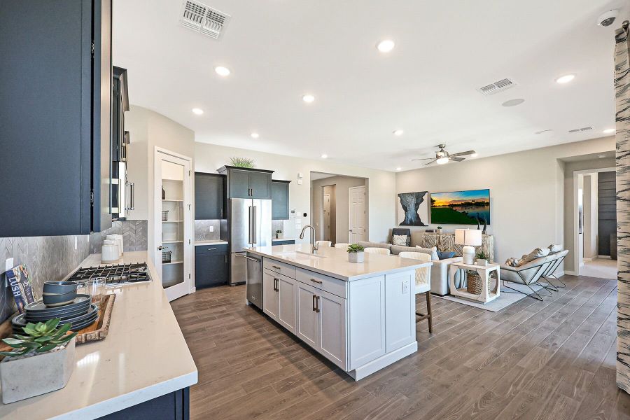 Representative furnished interior of a home built from the Dove by Mattamy Homes in Empire Pointe, Queen Creek (Image 15). Representative furnished interior of a home built from the Dove by Mattamy Homes in Empire Pointe, Queen Creek (Image 15).