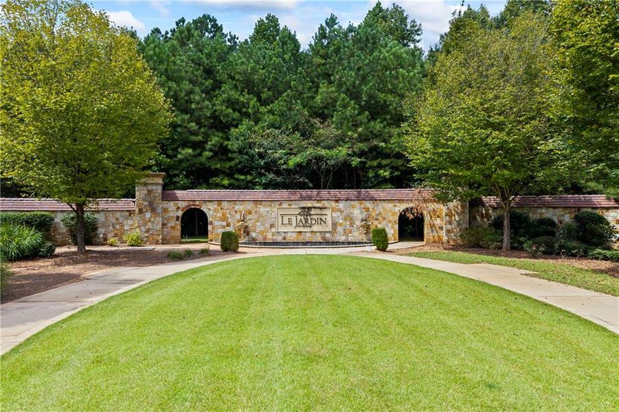 Front exterior of a new home in , Fairburn, GA, highlighting curb appeal (Image 30).