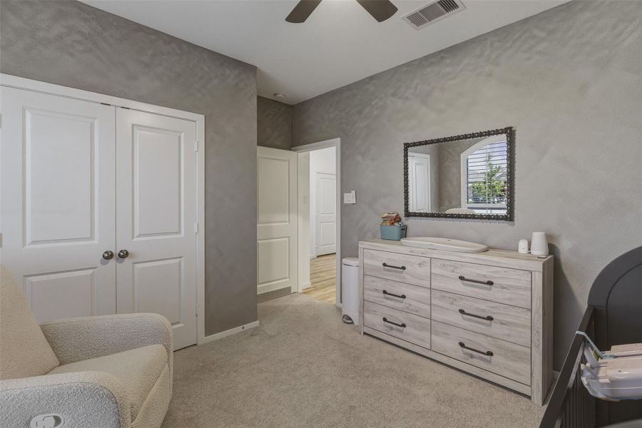 Furnished interior view inside a new home in Samara, League City (Image 29).