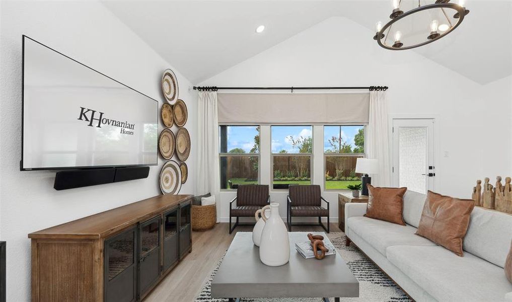 Furnished interior view inside a new home in Caldwell Lakes, Dallas (Image 5).