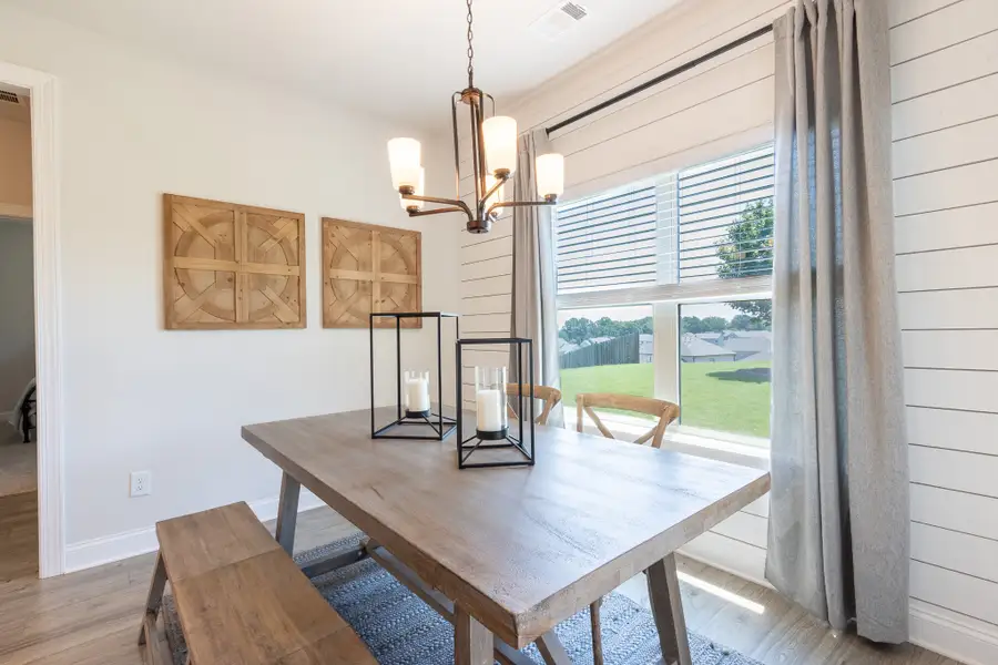 Furnished interior view inside a new home in Calgary Downs, Winder (Image 11). Furnished interior view inside a new home in Calgary Downs, Winder (Image 11).