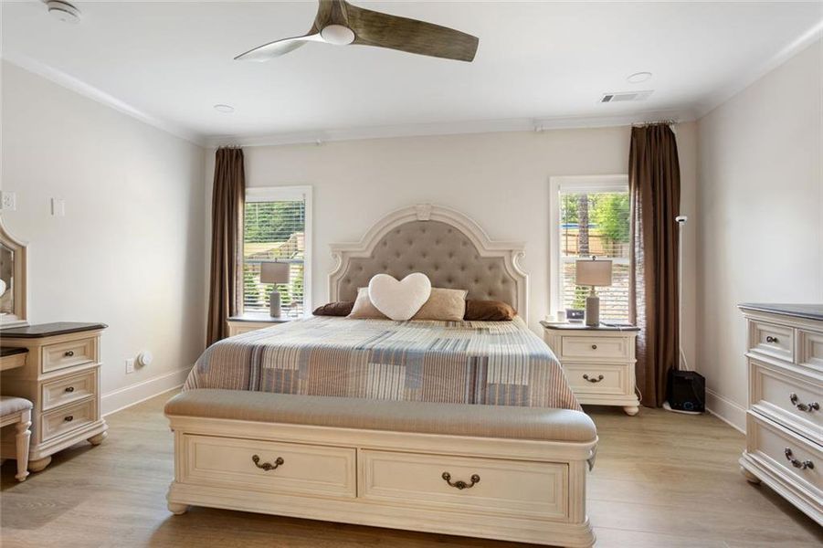 Furnished interior view inside a new home in , Marietta (Image 27).