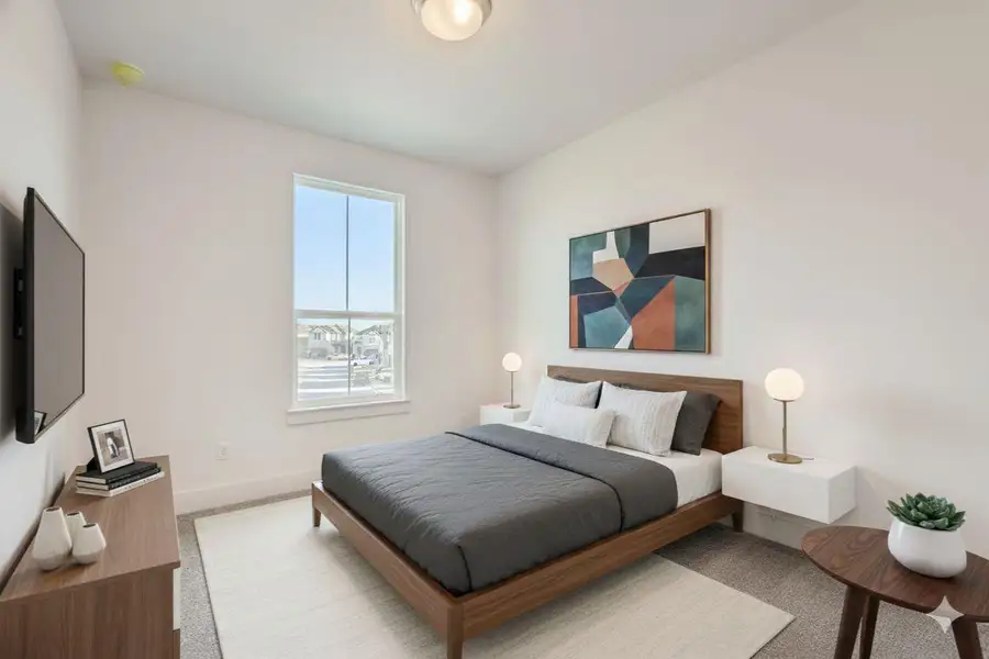 Furnished interior view inside a new home in Chester Ranch Place, Round Rock (Image 7). Furnished interior view inside a new home in Chester Ranch Place, Round Rock (Image 7).