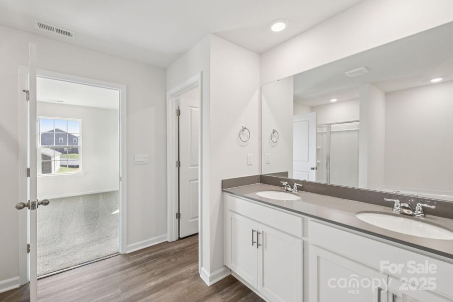 Furnished interior view inside a new home in Cline Village, Hickory (Image 7).
