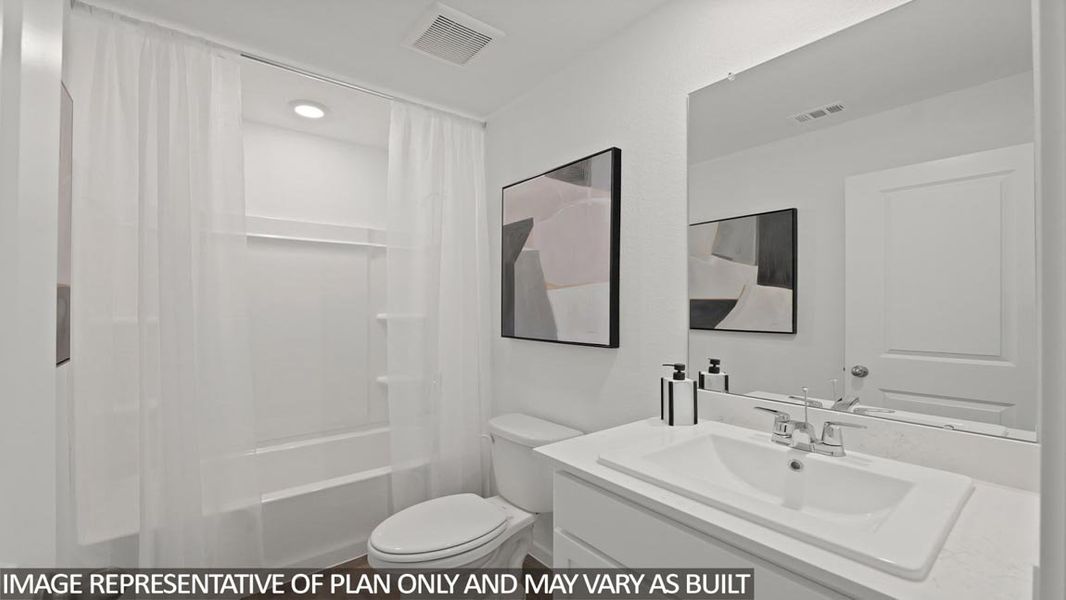 Furnished interior view inside a new home in The Canopies, Splendora (Image 16). Furnished interior view inside a new home in The Canopies, Splendora (Image 16).