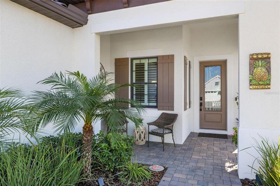 Exterior details and patio area of a home in , Venice (Image 26). Exterior details and patio area of a home in , Venice (Image 26).