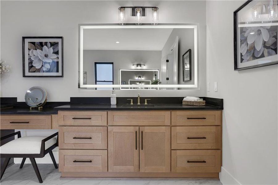 Furnished interior view inside a new home in , Milton (Image 67).