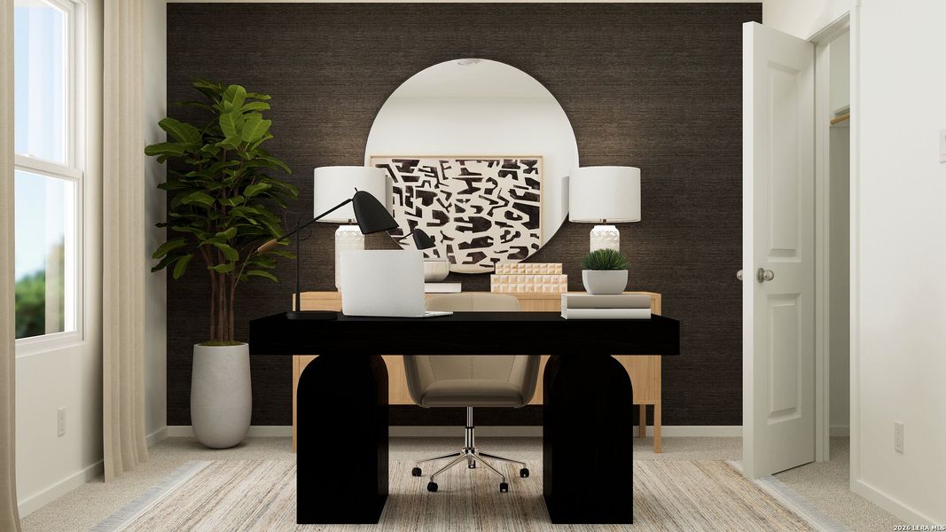 Furnished interior view inside a new home in , Marion (Image 13).