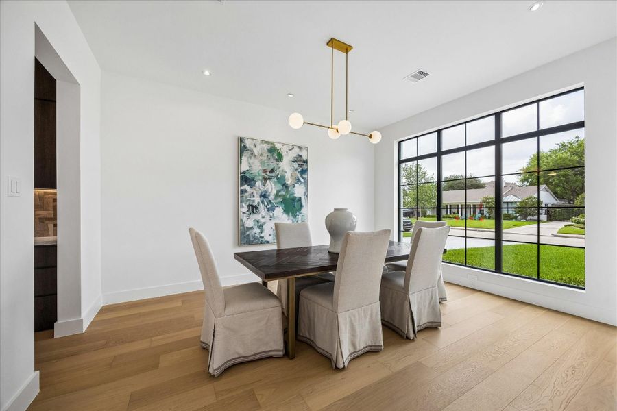 Furnished interior view inside a new home in , Houston (Image 12).
