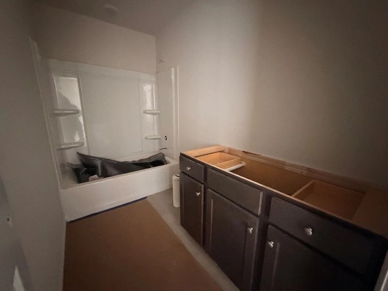 In-progress construction of a new home in The Colony, Bastrop, TX (Image 23).