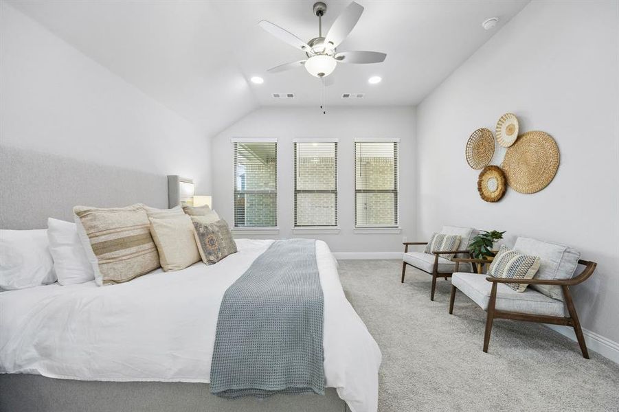 Furnished interior view inside a new home in Cambridge Crossing, Celina (Image 17).