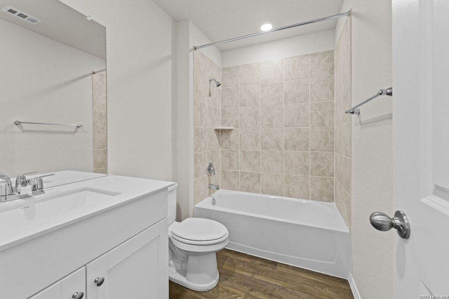 Furnished interior view inside a new home in Stonehill, San Antonio (Image 4).