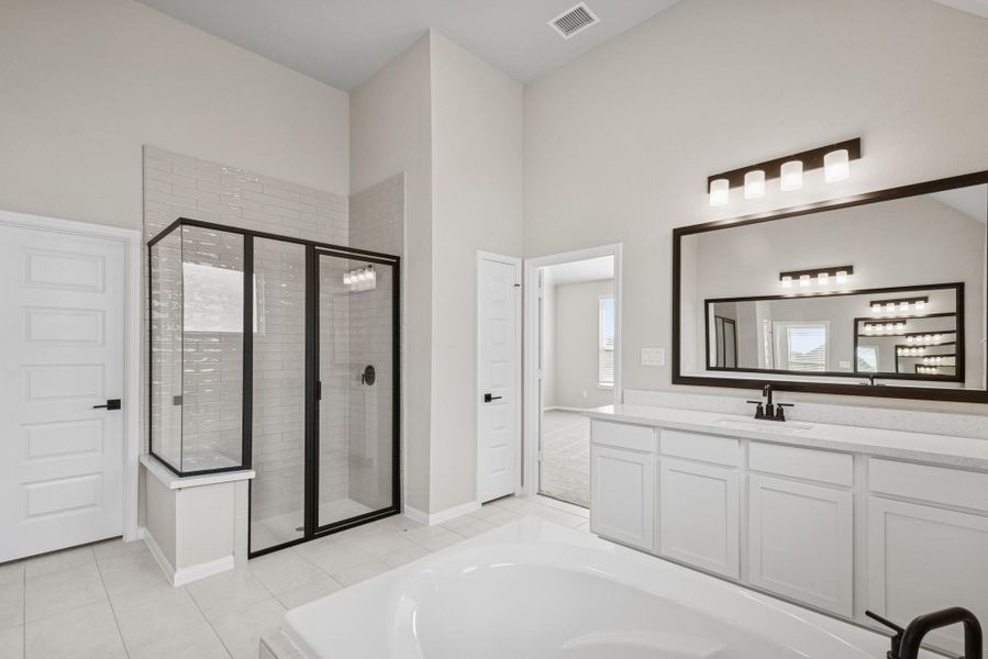 Luxurious primary bath (*Photo not of actual home and used for illustration purposes only.) Luxurious primary bath (*Photo not of actual home and used for illustration purposes only.)