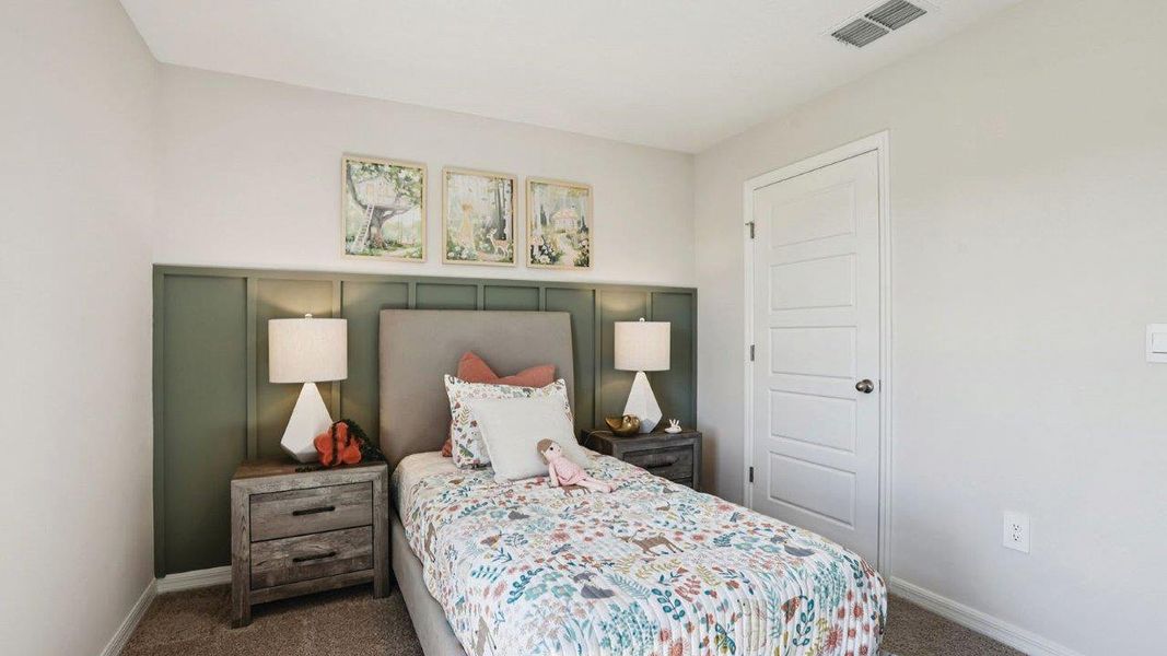Furnished interior view inside a new home in Cascades, Davenport (Image 32). Furnished interior view inside a new home in Cascades, Davenport (Image 32).