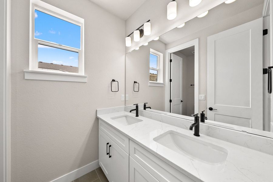 Furnished interior view inside a new home in Trumark Homes at Sterling Ranch, Littleton (Image 13).