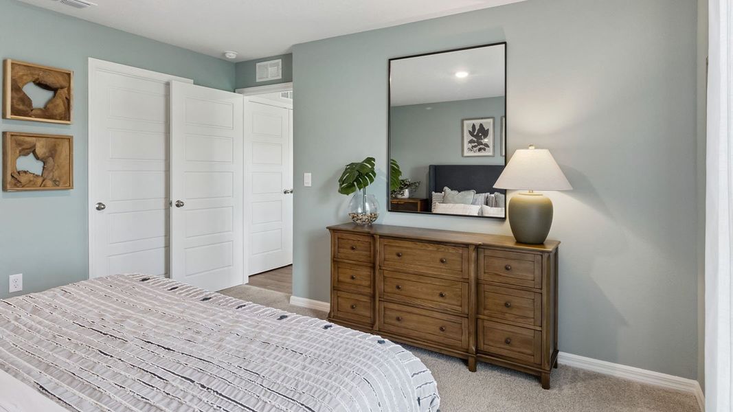 Furnished interior view inside a new home in Leoma's Landing, Lake Wales (Image 30).