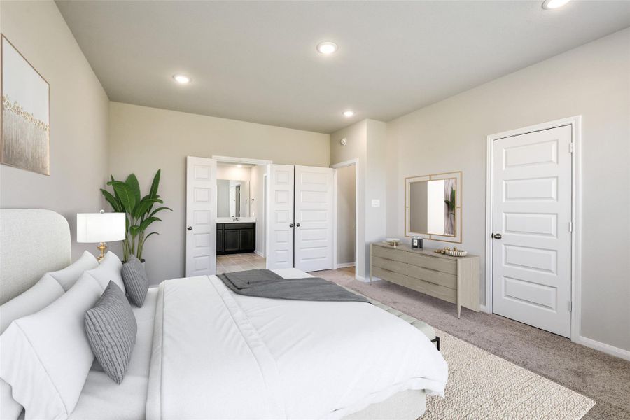 Virtually Rendered Image.