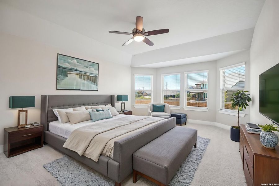 Furnished interior view inside a new home in Arcadia Ridge - Classic Series, San Antonio (Image 18).