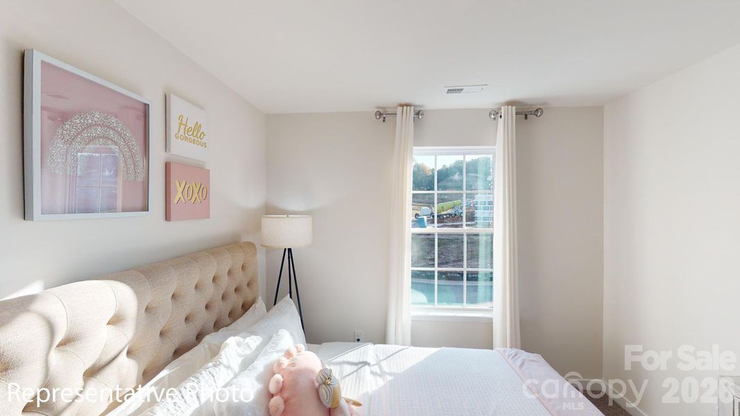 Furnished interior view inside a new home in Huffman Ridge, Hickory (Image 33).