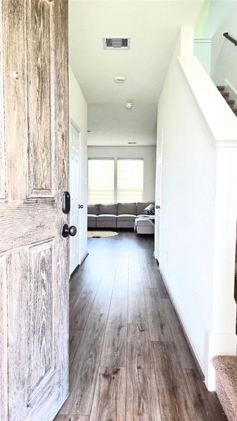 Home entrance view