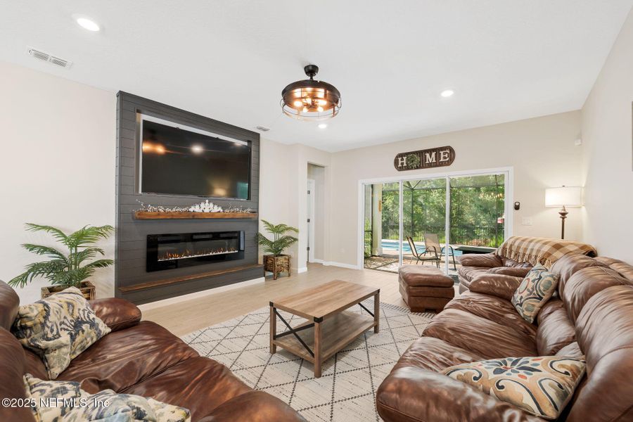 Furnished interior view inside a new home in , St. Augustine (Image 29).