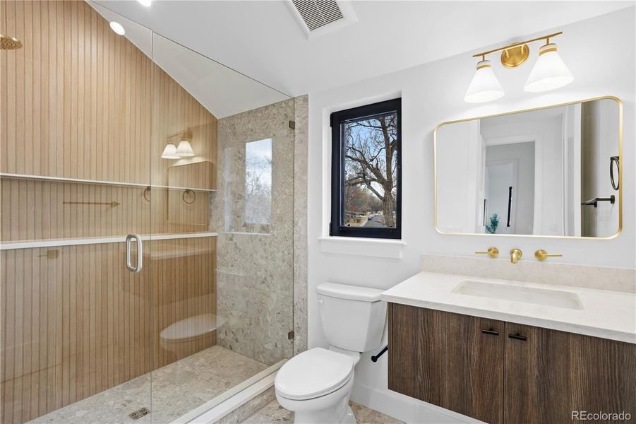 Furnished interior view inside a new home in , Denver (Image 19).