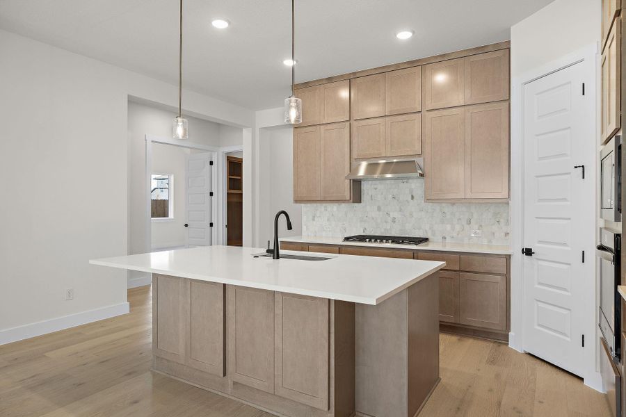 Furnished interior view inside a new home in , Pflugerville (Image 10).