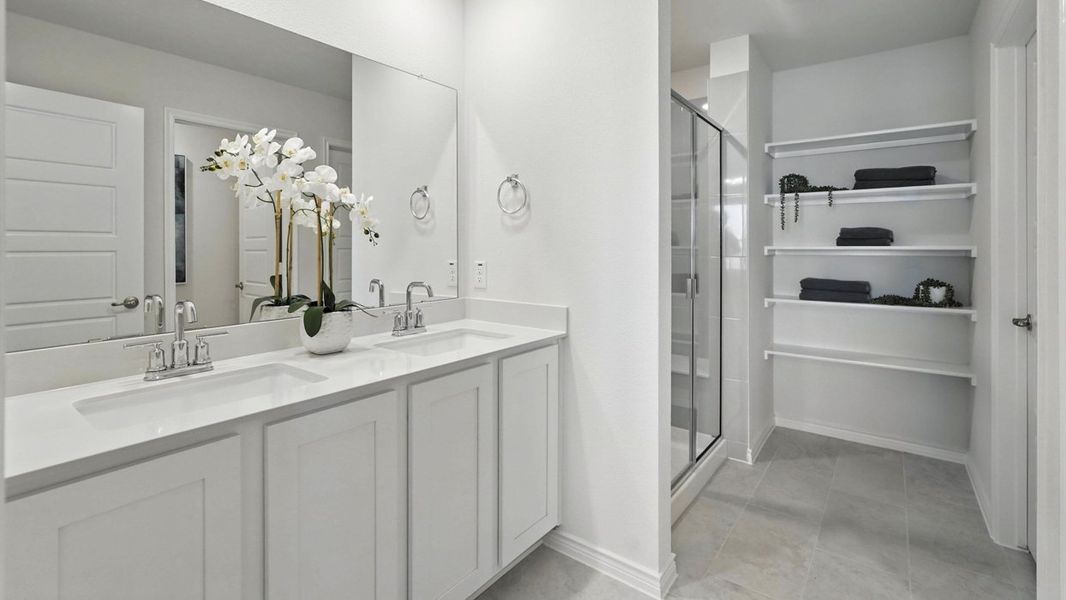 Furnished interior view inside a new home in Winchester Crossing, Princeton (Image 5).