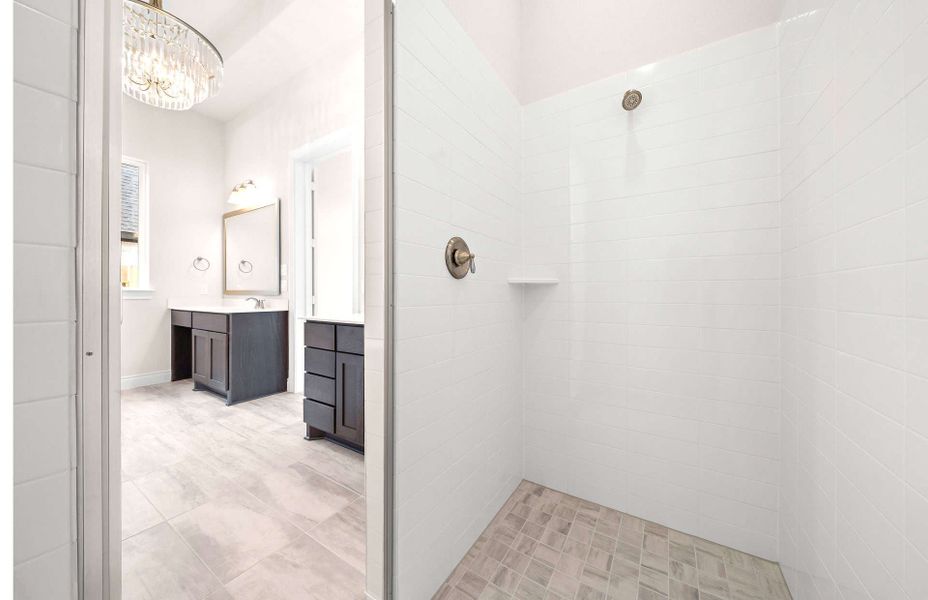 Representative unfurnished interior of a home built from the 2855AU by Ravenna Homes in Audubon 60′, Magnolia (Image 41).