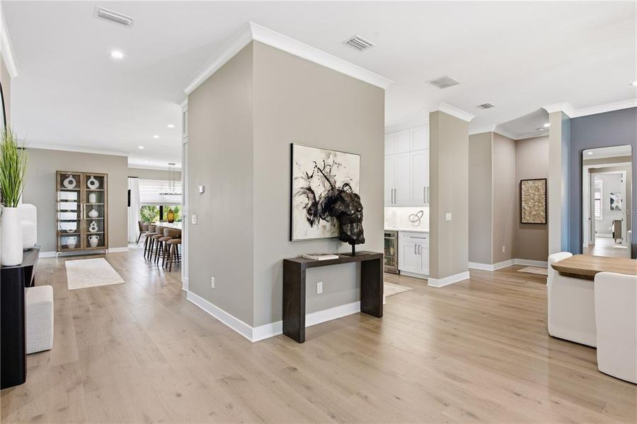Furnished interior view inside a new home in , Belleair Beach (Image 9).