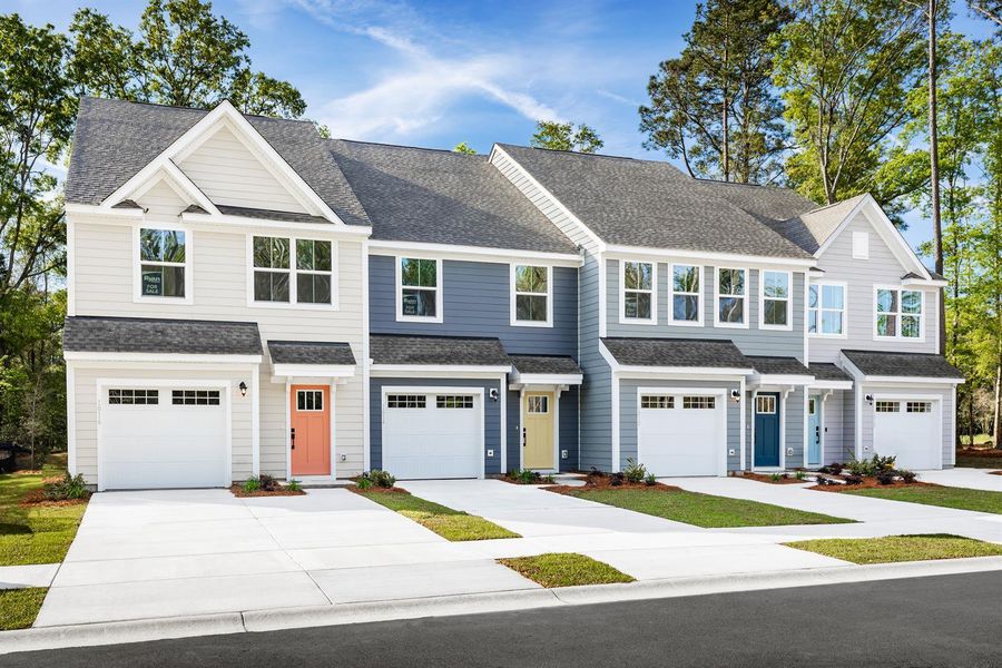 Front exterior of a new home in , Summerville, SC, highlighting curb appeal (Image 1). Front exterior of a new home in , Summerville, SC, highlighting curb appeal (Image 1).