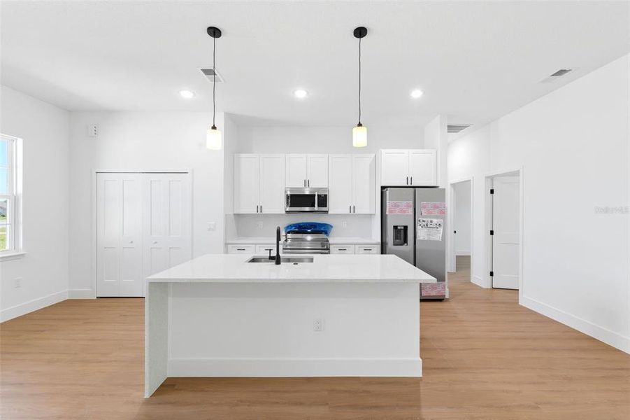 Furnished interior view inside a new home in , Ocala (Image 11).