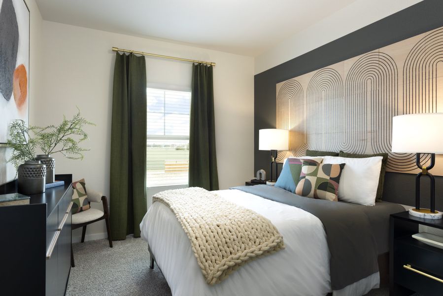 Furnished interior view inside a new home in Kemah Crossing - City Series, Kemah (Image 7). Furnished interior view inside a new home in Kemah Crossing - City Series, Kemah (Image 7).