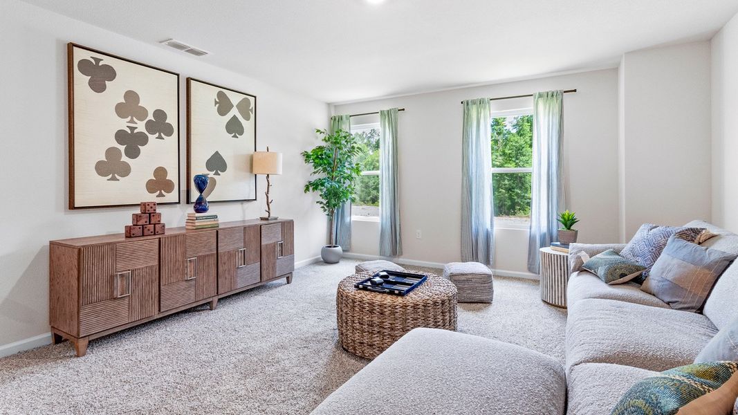 Furnished interior view inside a new home in Fallschase, Tallahassee (Image 4).