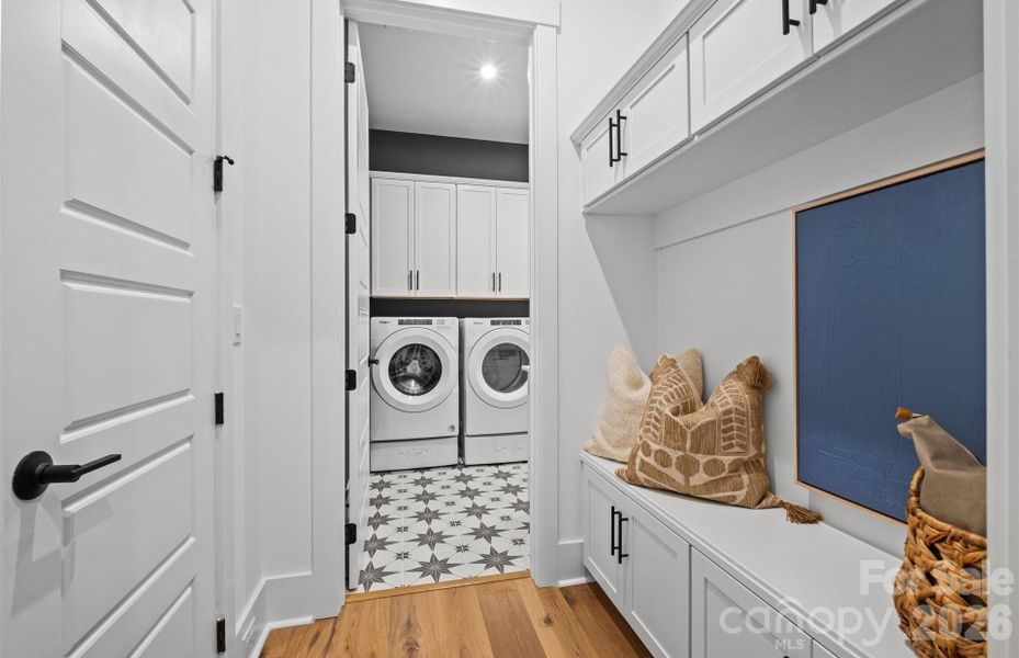 Mudroom at Garage Entry with Coat Closet and Drop Zone. Representative Photo Mudroom at Garage Entry with Coat Closet and Drop Zone. Representative Photo