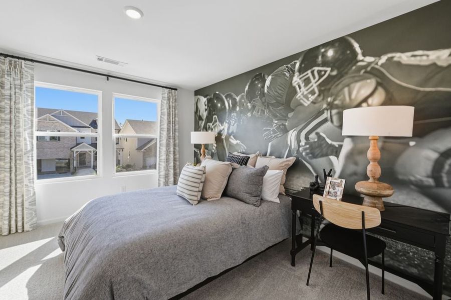 Representative furnished interior of a home built from the Wakehurst by Taylor Morrison in Falls Creek, Flowery Branch (Image 29).