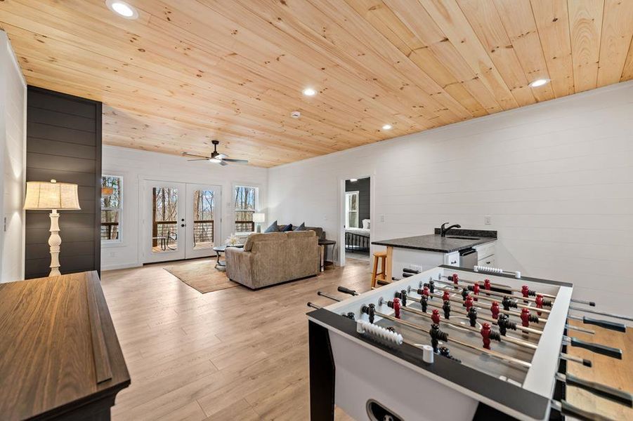 Furnished interior view inside a new home in , Morganton (Image 52).