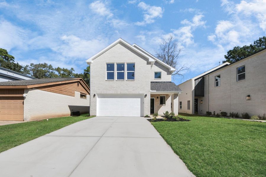 Front exterior of a new home in , Montgomery, TX, highlighting curb appeal (Image 26).