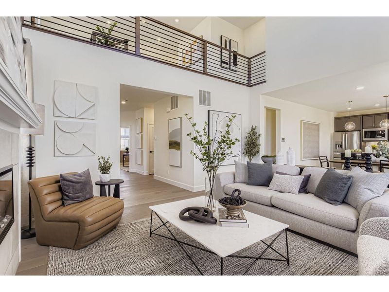 Furnished interior view inside a new home in Farmstead, Berthoud (Image 11).