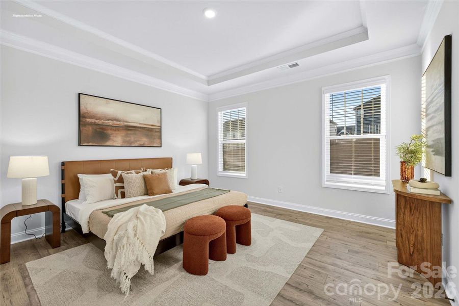 Furnished interior view inside a new home in , Troutman (Image 16).