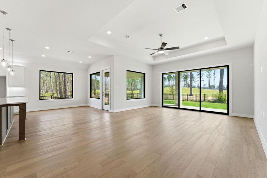 Spacious, unfurnished interior of a new home in The Highlands, Porter (Image 18).
