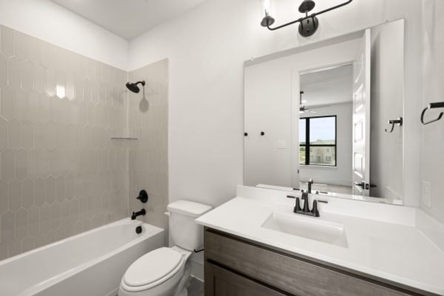 Furnished interior view inside a new home in Rio Vista at Kelly Ranch, Aledo (Image 41). Furnished interior view inside a new home in Rio Vista at Kelly Ranch, Aledo (Image 41).