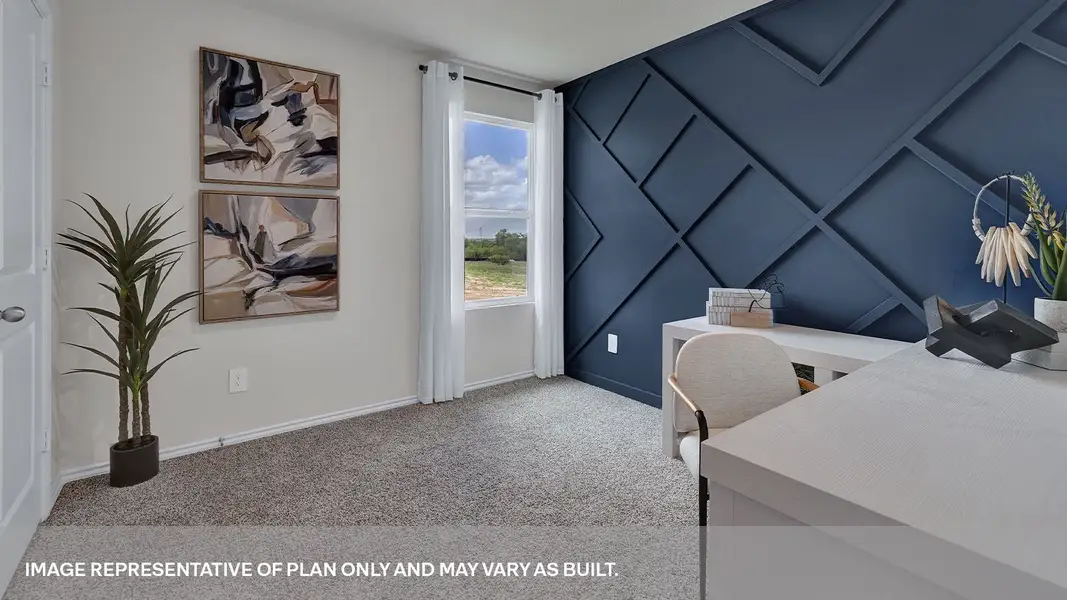 Furnished interior view inside a new home in Sunset Oaks, Maxwell (Image 10).