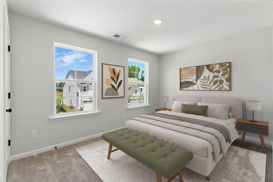 Furnished interior view inside a new home in , Summerville (Image 10).