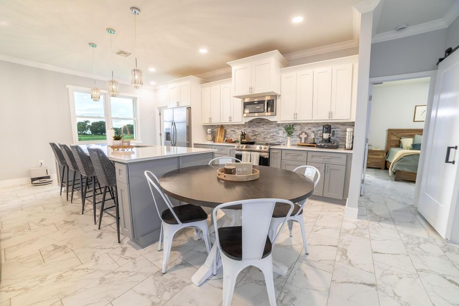 Furnished interior view inside a new home in , Okeechobee (Image 18). Furnished interior view inside a new home in , Okeechobee (Image 18).