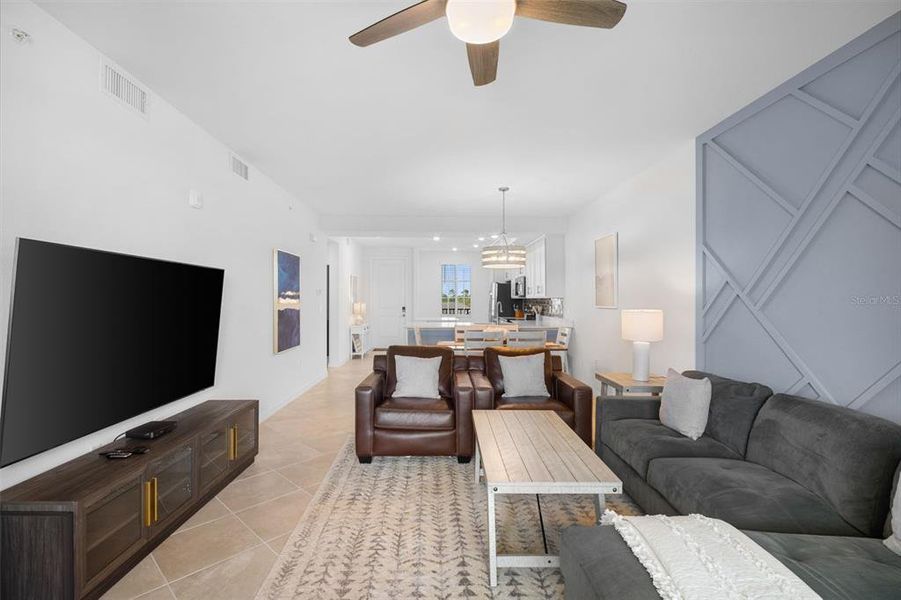 Furnished interior view inside a new home in , Venice (Image 20). Furnished interior view inside a new home in , Venice (Image 20).