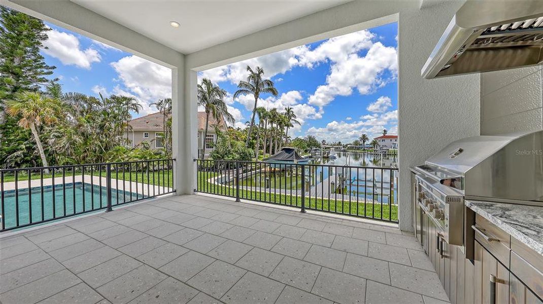Exterior details and patio area of a home in , Longboat Key (Image 35).
